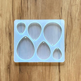 6 cavity Drop key chain/Pendant Mould (Copy)